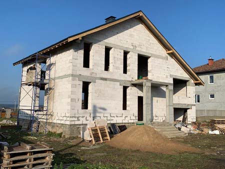 Строительство дома Дроздово
